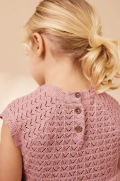 Next Rosa - Pink Gestreiftes Kleid (3 Monate Bis 7 Jahre) -MONSON Kleidung Geschaft 639806s4