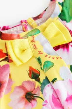 Baker By Ted Baker Jersey-Kleid Mit Blumenprint, Gelb 18 Baker By Ted Baker Jersey-Kleid Mit Blumenprint, Gelb -MONSON Kleidung Geschaft 647097s8
