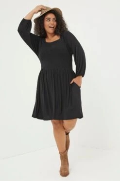 FatFace Adeline Jersey-Kleid -MONSON Kleidung Geschaft 686442s3