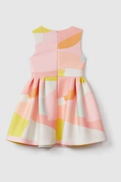 Reiss Trinny Plissiertes Scuba-Kleid -MONSON Kleidung Geschaft 708119s4