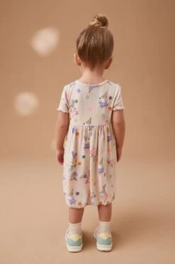 Next Mehrfarbig - Peppa Pig Kurzärmeliges Kleid (3 Monate Bis 7 Jahre) -MONSON Kleidung Geschaft 733 957s3