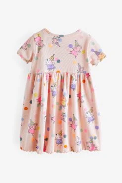 Next Mehrfarbig - Peppa Pig Kurzärmeliges Kleid (3 Monate Bis 7 Jahre) -MONSON Kleidung Geschaft 733 957s5