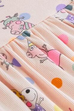 Next Mehrfarbig - Peppa Pig Kurzärmeliges Kleid (3 Monate Bis 7 Jahre) -MONSON Kleidung Geschaft 733 957s6
