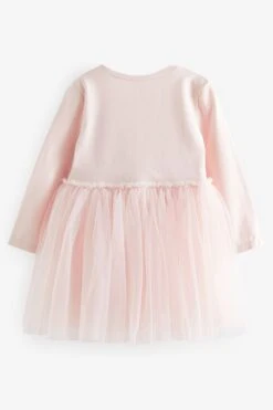 Next Creme Mit Ballerina - Tutu-Kleid Mit Figurenmotiv (3 Monate Bis 7 Jahre) -MONSON Kleidung Geschaft 779204s5