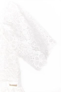 Nicole Miller Kleid Mit Guipure-Spitze, Weiß -MONSON Kleidung Geschaft 798358s4