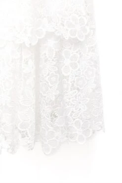 Nicole Miller Kleid Mit Guipure-Spitze, Weiß -MONSON Kleidung Geschaft 798358s5