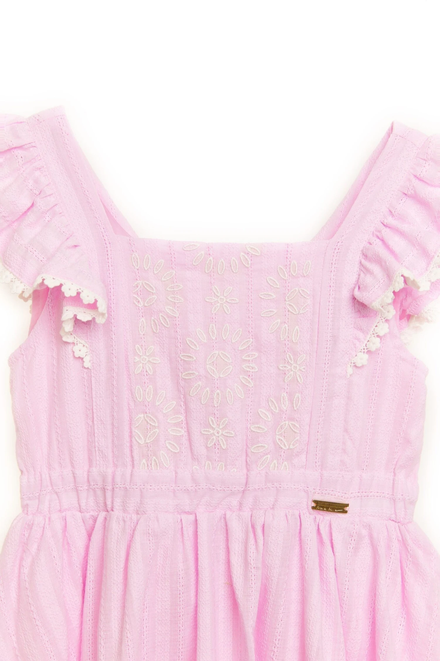 Nicole Miller Jacquard-Kleid Aus Baumwolle, Rosa 5 Nicole Miller Jacquard-Kleid Aus Baumwolle, Rosa – Bild 3