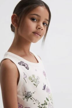 Reiss Raina Geblümtes Kleid Mit Tunnelzug -MONSON Kleidung Geschaft 813751s3