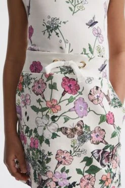 Reiss Raina Geblümtes Kleid Mit Tunnelzug -MONSON Kleidung Geschaft 813751s6