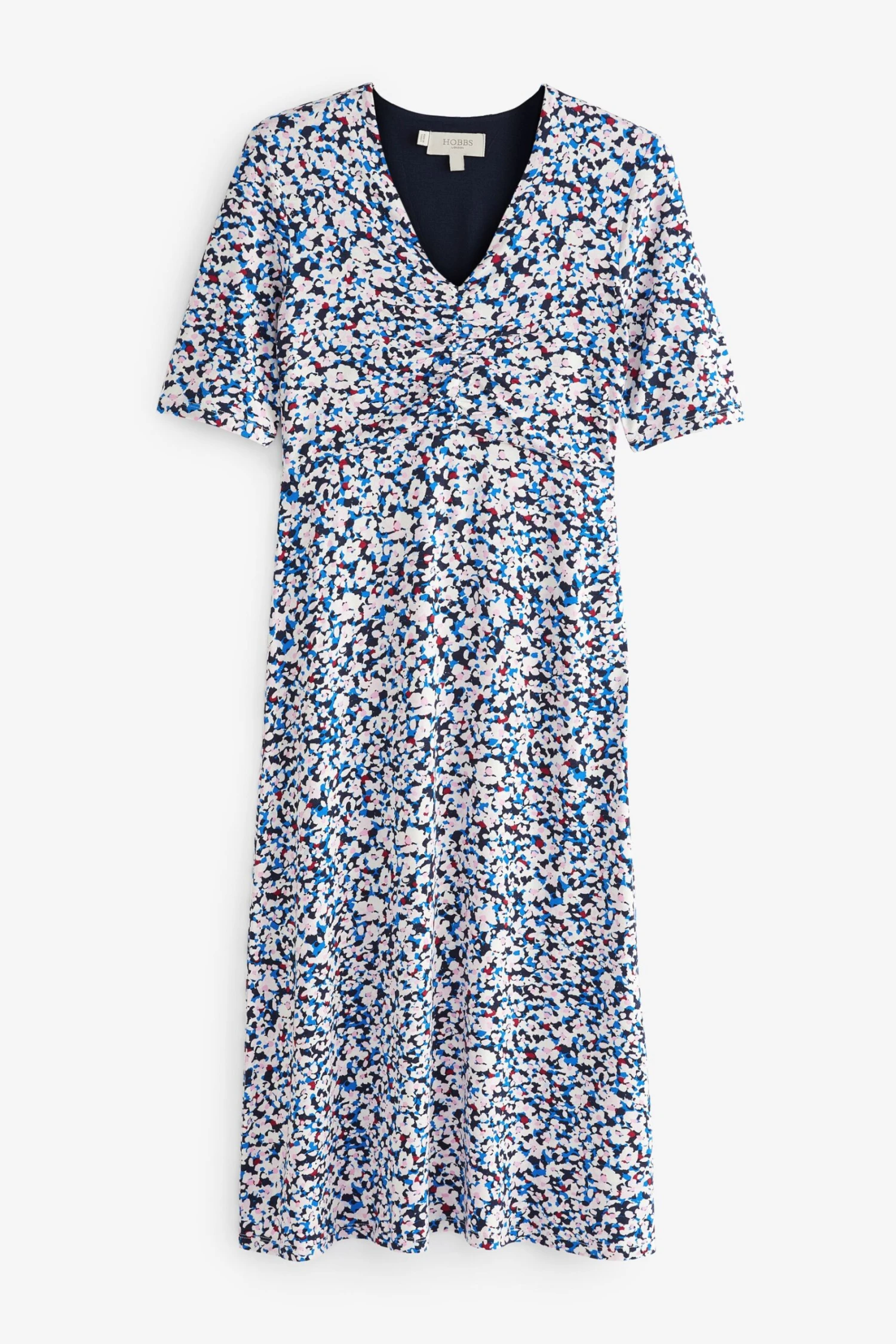 Hobbs Frankie Kleid, Blau, Kurzgröße 4 Hobbs Frankie Kleid, Blau, Kurzgröße – Bild 2