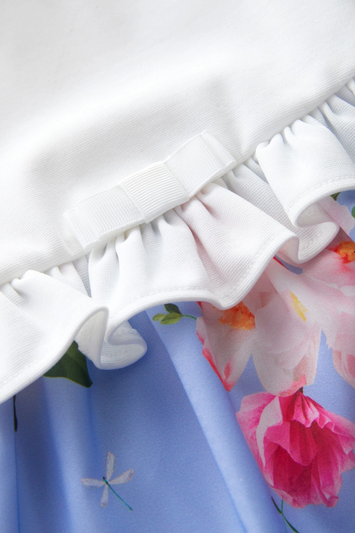 Baker By Ted Baker Kleid Mit Stehkragen Und Rüschen, Blau 5 Baker By Ted Baker Kleid Mit Stehkragen Und Rüschen, Blau – Bild 3