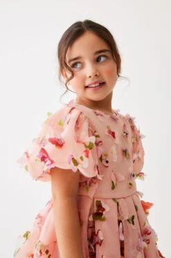 Baker By Ted Baker Kleid Mit Schmetterlingsmotiv In 3D, Pink 15 Baker By Ted Baker Kleid Mit Schmetterlingsmotiv In 3D, Pink -MONSON Kleidung Geschaft 864330s4