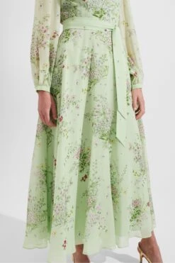 Hobbs Leia Kleid In Kurzgröße, Grün -MONSON Kleidung Geschaft 884021s3