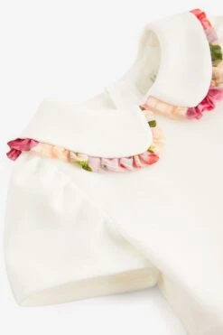 ​​​​​​​Baker By Ted Baker Kleid In Zweiteiligem Design Mit Ausbrennermuster, Apricot -MONSON Kleidung Geschaft 886697s8