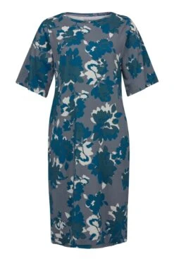 Celtic & Co. Knielanges T-Shirt-Kleid, Blau -MONSON Kleidung Geschaft 890786s3