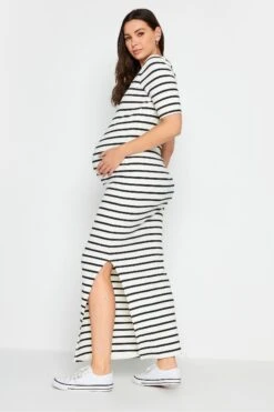 Long Tall Sally Umstandsmode Geripptes Kleid -MONSON Kleidung Geschaft 894178s3