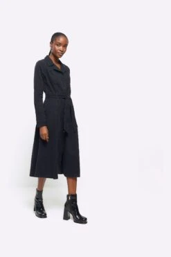 River Island Geknöpftes Denim-Kleid -MONSON Kleidung Geschaft 899382s3