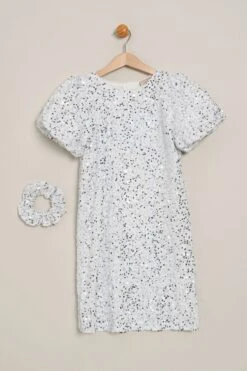 Miss Set Mit Kleid Und Haargummi