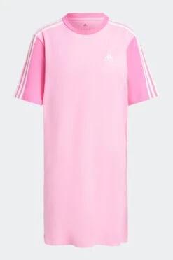 Adidas Sportswear Essentials 3 Streifen Einfaches Jersey Boyfriend T-Shirt-Kleid -MONSON Kleidung Geschaft 949555s7