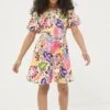 FatFace Art Kleid Aus Jersey Mit Blumendesign