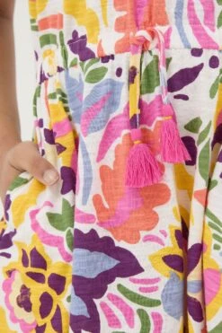 FatFace Art Kleid Aus Jersey Mit Blumendesign -MONSON Kleidung Geschaft 952323s4