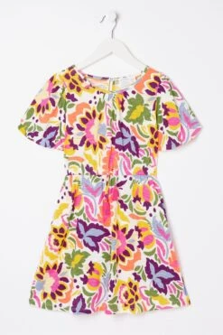 FatFace Art Kleid Aus Jersey Mit Blumendesign -MONSON Kleidung Geschaft 952323s5