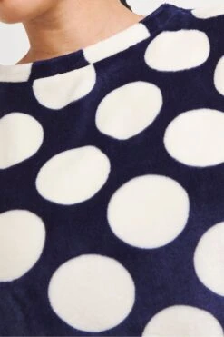 Simply Be Blaues Pretty Secrets Value Kleid Mit Punkten In Übergröße -MONSON Kleidung Geschaft 955116s4