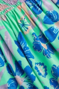 Monsoon Kleid Mit Retro-Blumenmuster -MONSON Kleidung Geschaft 966530s3