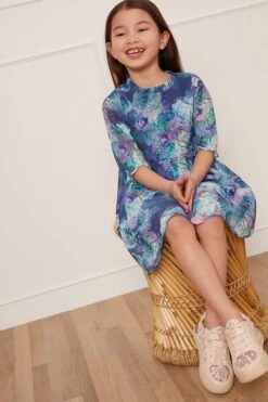 Chi Chi London Mädchen Geblümtes Kleid -MONSON Kleidung Geschaft 983443s3