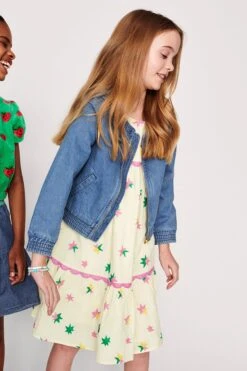 Monsoon Kleid Mit Sternenmuster -MONSON Kleidung Geschaft B01343s4