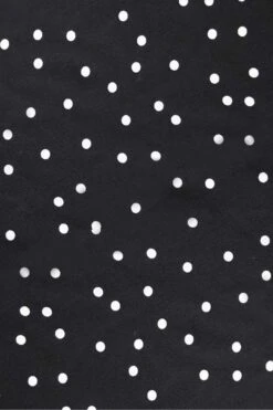 Live Unlimited Curve Gepunktetes, Asymmetrisches Kleid, Schwarz -MONSON Kleidung Geschaft B10944s5