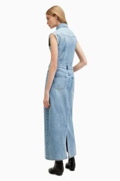 AllSaints Blair Denim-Kleid -MONSON Kleidung Geschaft B14463s5