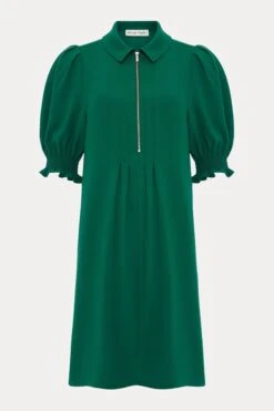 Phase Eight Candice Ausgestelltes Kleid Mit Reißverschluss, Grün -MONSON Kleidung Geschaft B24194s6