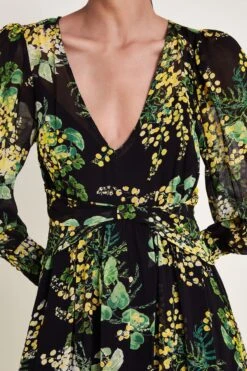 Monsoon Valeria Kleid Im Corsagen-Stil -MONSON Kleidung Geschaft B29418s4