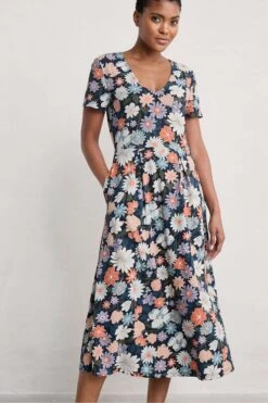 Seasalt Cornwall Helena Kurzärmeliges Kleid (Langgröße) -MONSON Kleidung Geschaft B34951s3
