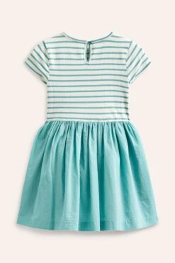 Boden Woven Mix Kleid Mit Applikationen -MONSON Kleidung Geschaft B39060s3