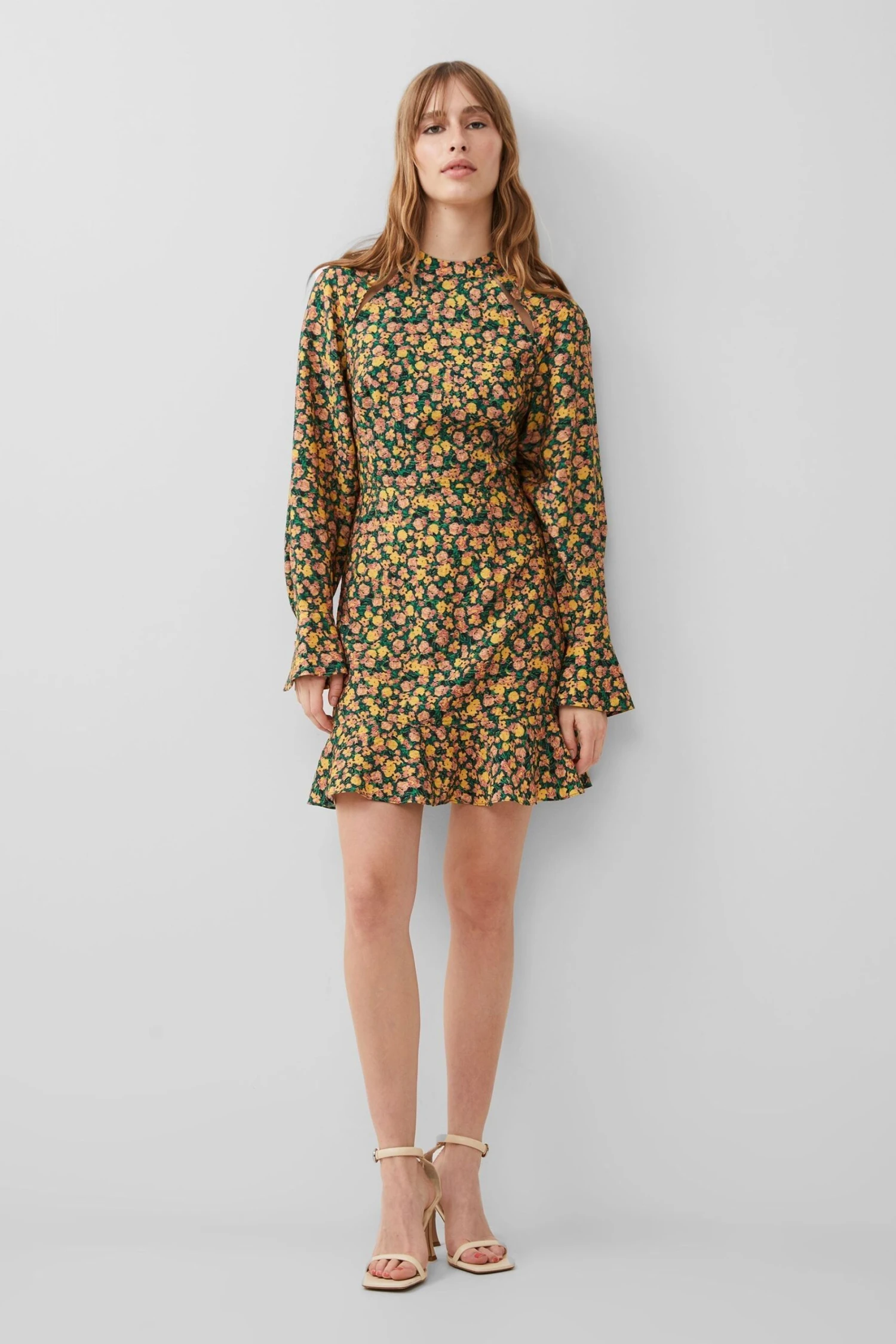 French Connection Aleezia Flavia Strukturiertes Kleid 3 French Connection Aleezia Flavia Strukturiertes Kleid