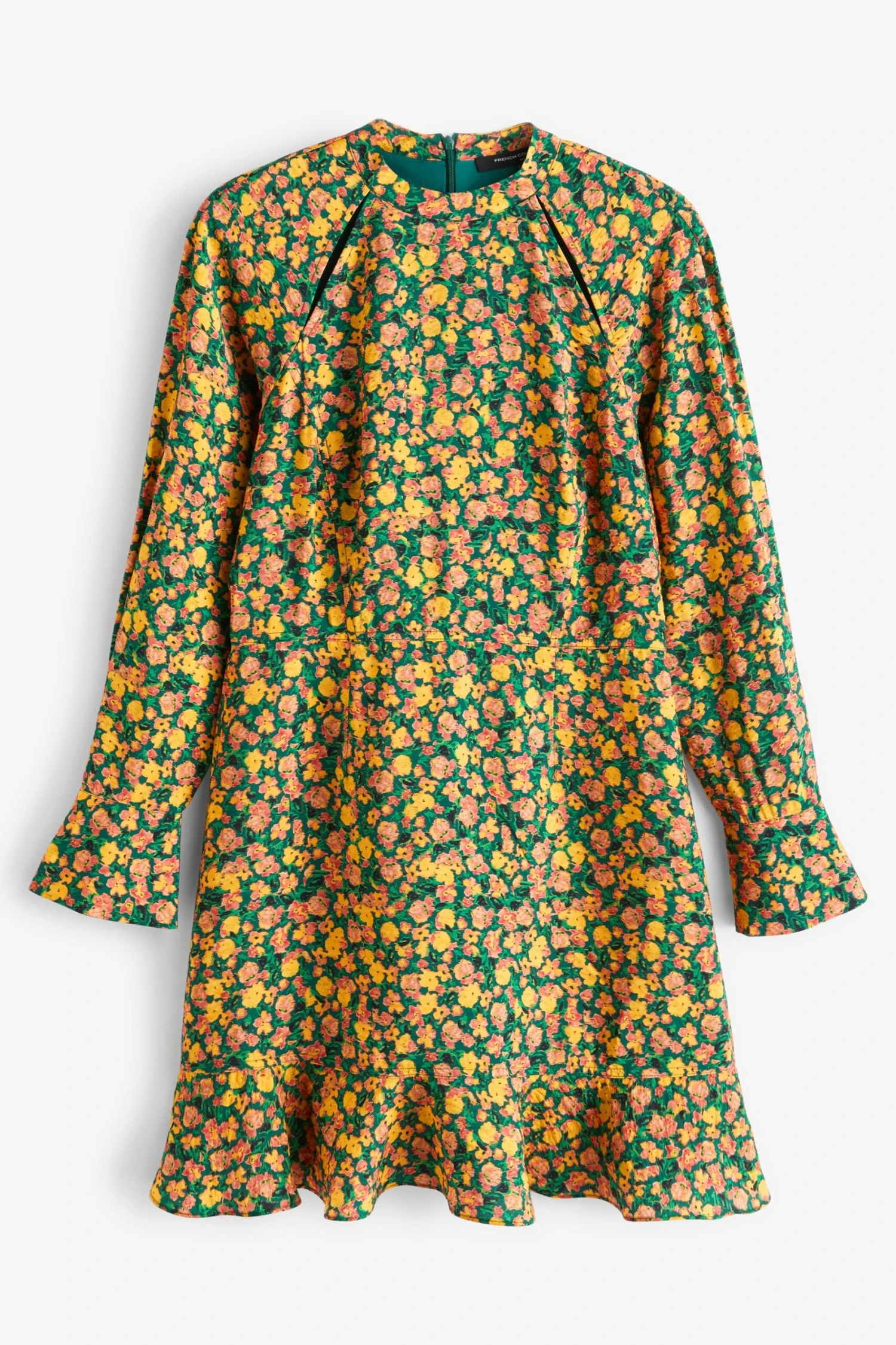 French Connection Aleezia Flavia Strukturiertes Kleid 6 French Connection Aleezia Flavia Strukturiertes Kleid – Bild 4