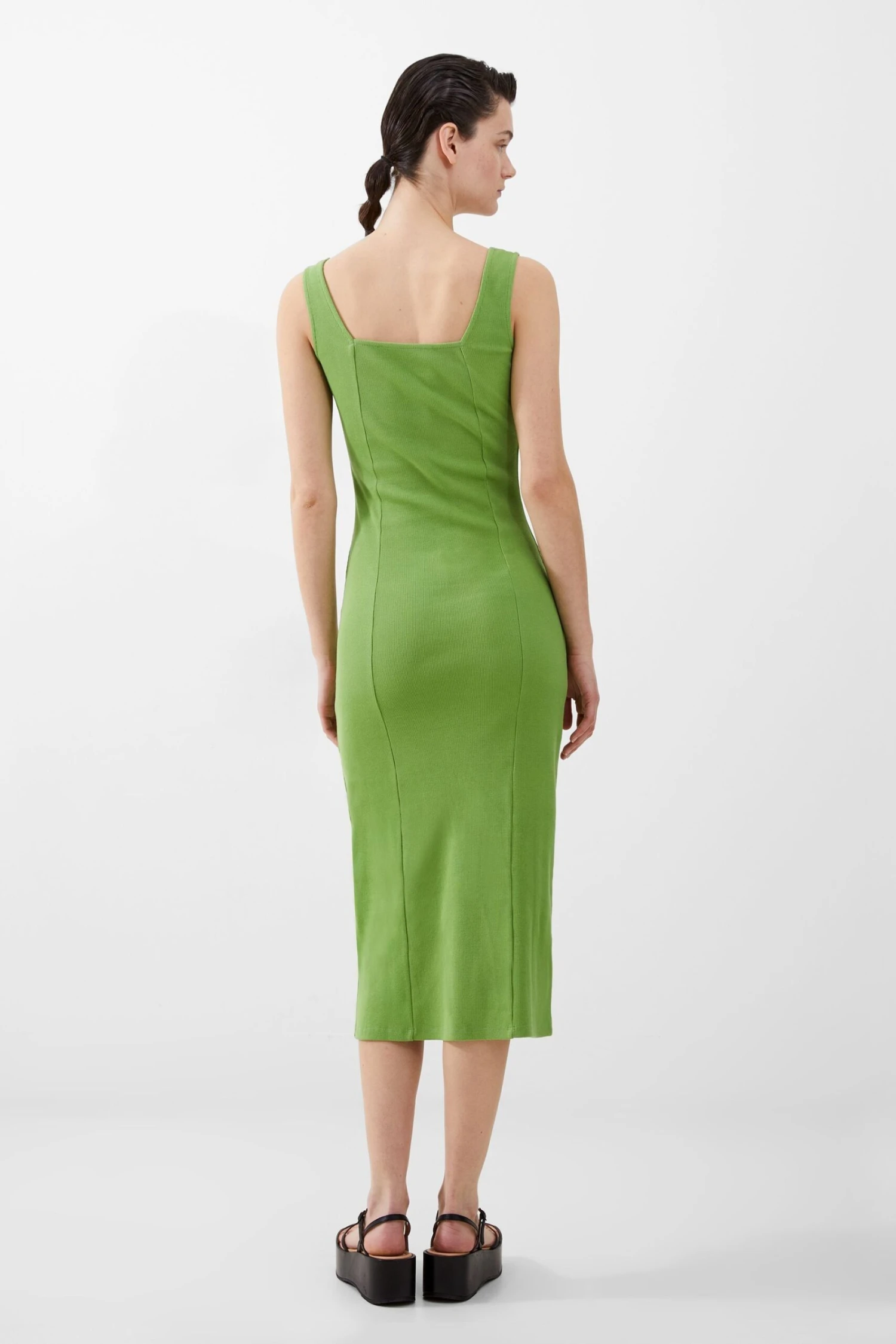 French Connection Rassia Geripptes Kleid 4 French Connection Rassia Geripptes Kleid – Bild 2