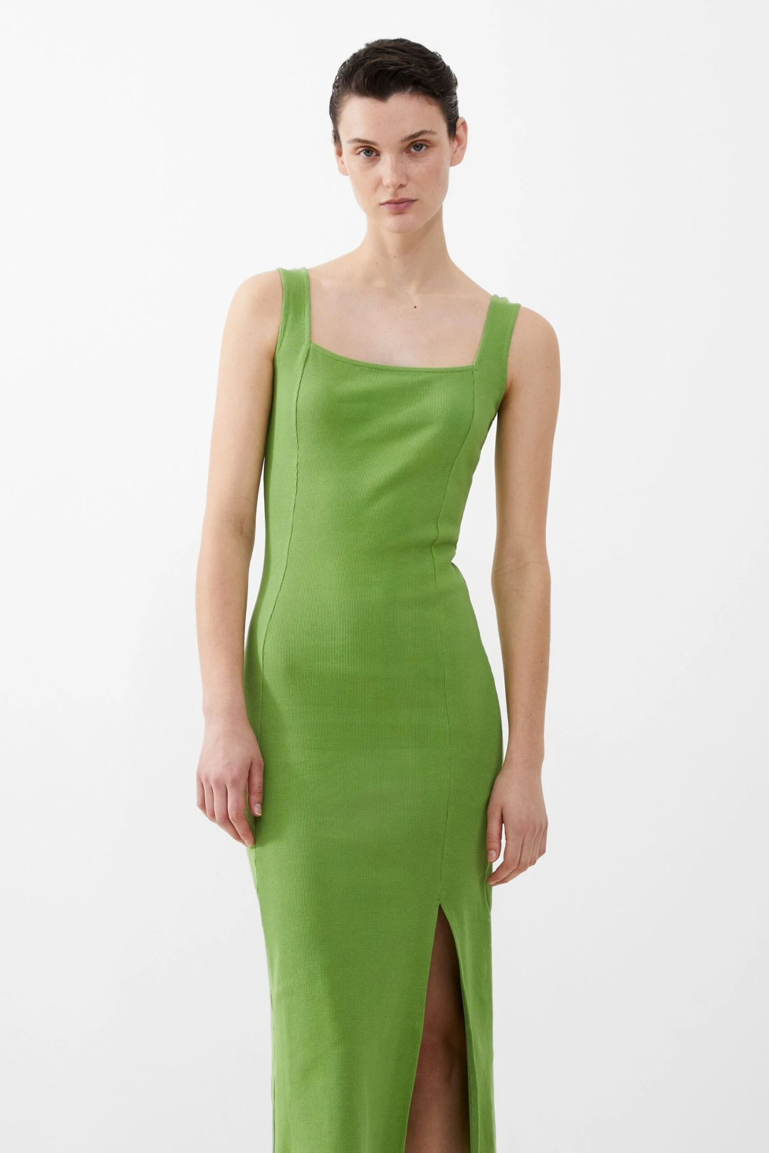 French Connection Rassia Geripptes Kleid 5 French Connection Rassia Geripptes Kleid – Bild 3