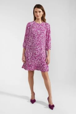 Hobbs Liana Kleid, Violett