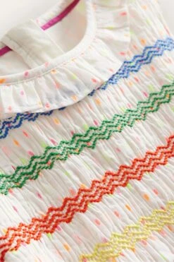 Boden Kleid Mit Gesmoktem Oberteil -MONSON Kleidung Geschaft B54131s3