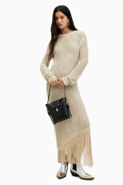 AllSaints Jesse Kleid -MONSON Kleidung Geschaft B57289s4