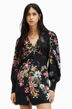 AllSaints Auden Sanibel Kleid