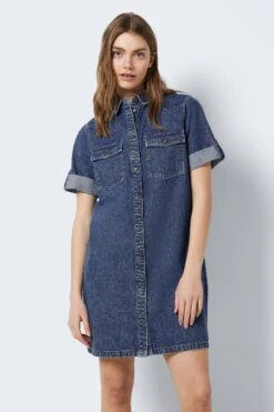 Noisy May Utility-Kleid Aus Denim -MONSON Kleidung Geschaft B59707s4