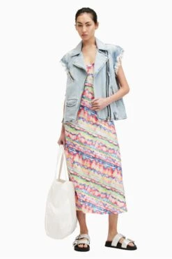 Allsaints Bryony Melissa Kleid, Weiß -MONSON Kleidung Geschaft B66006s3