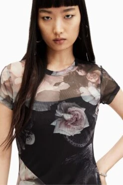 AllSaints Hanna Valley Kurzärmeliges Kleid -MONSON Kleidung Geschaft B68791s4