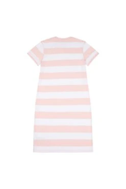 U.S. Polo Assn. Damen Gestreiftes T-Shirt-Kleid -MONSON Kleidung Geschaft B70513s6