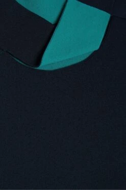 Ted Baker Easy Fit Paolla Kleid Mit Gedrehtem Ausschnitt, Blau -MONSON Kleidung Geschaft B71185s6