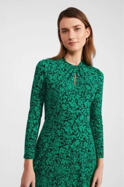 Hobbs Kurzgröße Yasmin Kleid, Grün -MONSON Kleidung Geschaft B78815s3